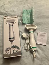 Pet Dog Cat Grooming Hair Dryer Blow Hair Dryer Comb Dryer with Slicker Brush