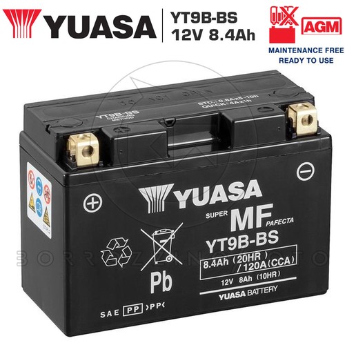 Yuasa precharged battery - yuasa,