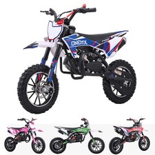 49cc Dirt Bike Kids 2 Stroke Automatic Mini Moto Cross Pit Bike 30km/h NEW 2025
