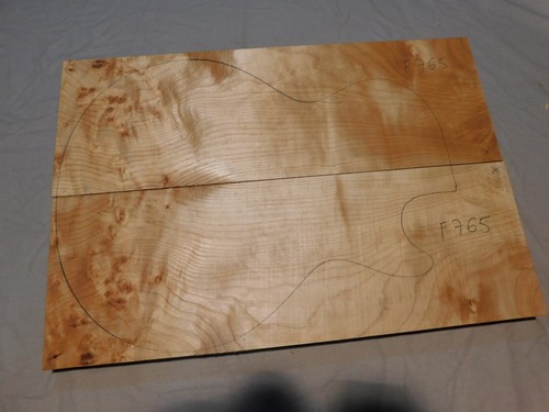 Flame maple carved top for - carved,