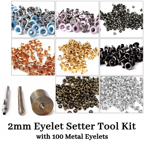 2mm eyelet setter tool kit - eyelet,