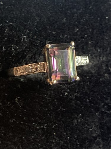 9ct gold mystic - gold, topaz