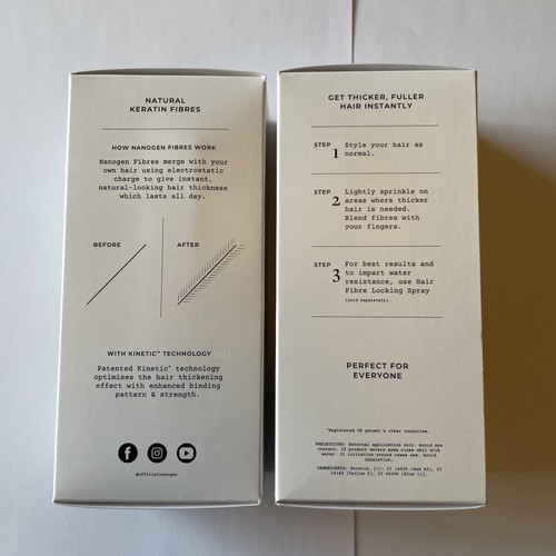 Nanogen 30g keratin hair - 2x,