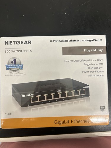 Netgear prosafe port gigabit - netgear, 8-port