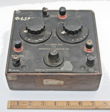 Vintage Cambridge Instrument DC Range Box For Versatile  Galvanometer