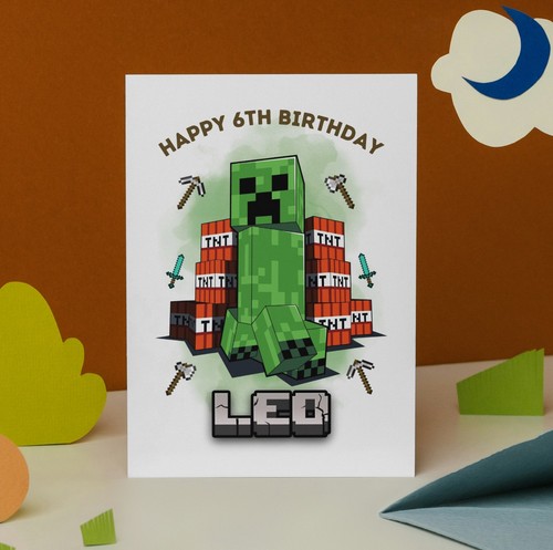 Minecraft style personalised - minecraft,
