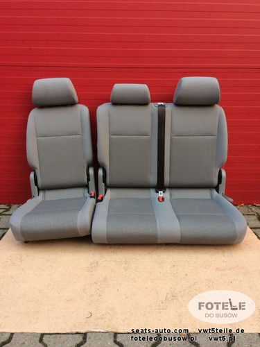 Seat rear bench - double, vw