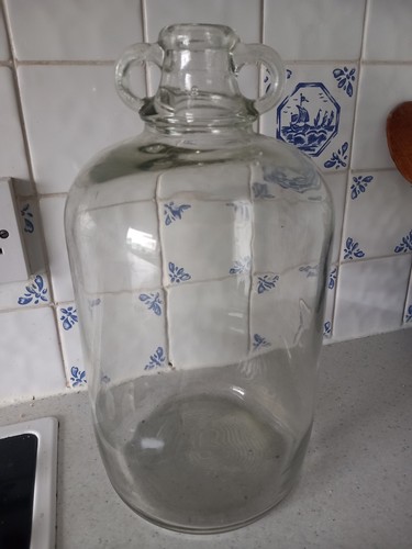 Demijohn clear glass - 1,