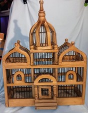 Vintage Bird Cage Wire & Wood