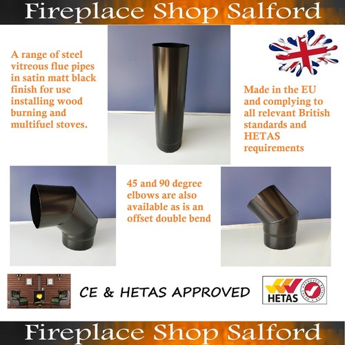 Inch stove flue pipe - 5", 6"
