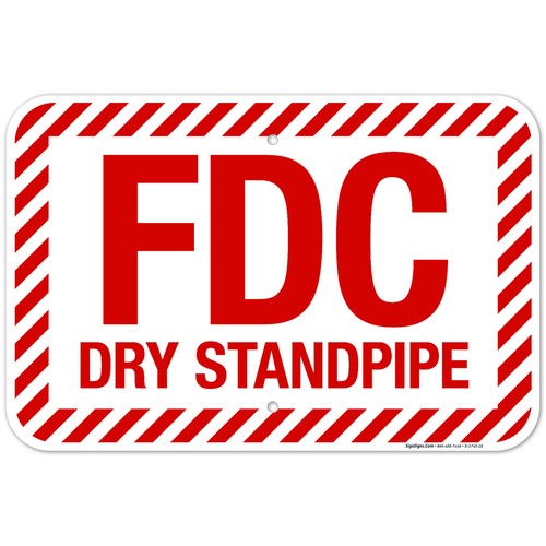 Fdc dry standpipe - fdc, fire