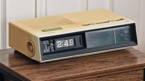 Philips flip clock radio - philips, /