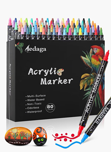 Aedaga colours acrylic - 80,