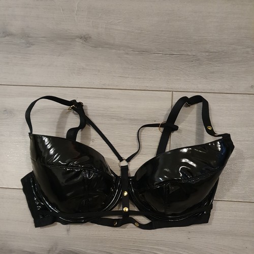Ann summers black - pvc, strappy