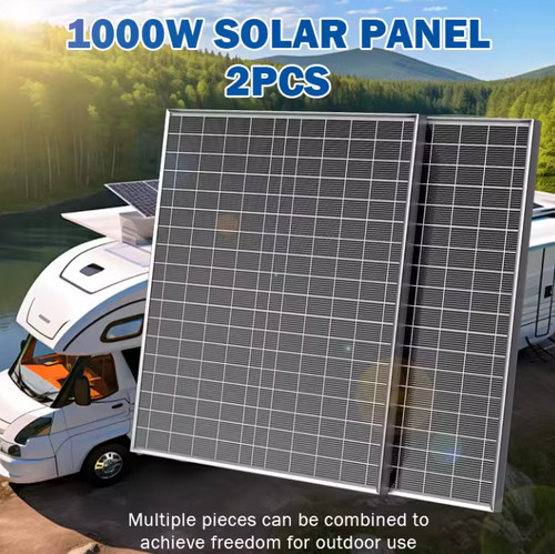 1000w solar panel - kit, 2pcs
