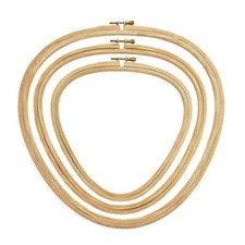 Wooden Cross Stitch Triangle