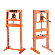 VEVOR Hydraulic Shop Press 6 Ton/12 Ton with Press Plates Benchtop Press Stand