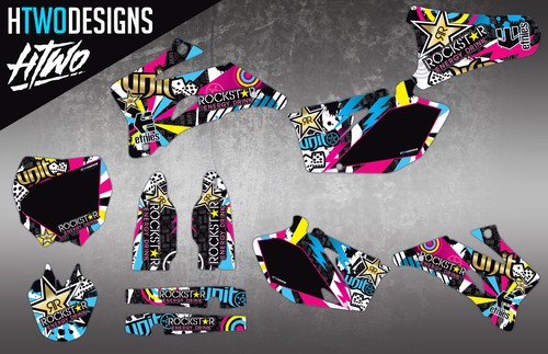 Yz250f graphic kit stickers - kit,
