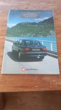 1993 VAUXHALL Brochure inc Calibra Nova GSi Astra GSi Carlton GSi Cavalier Turbo
