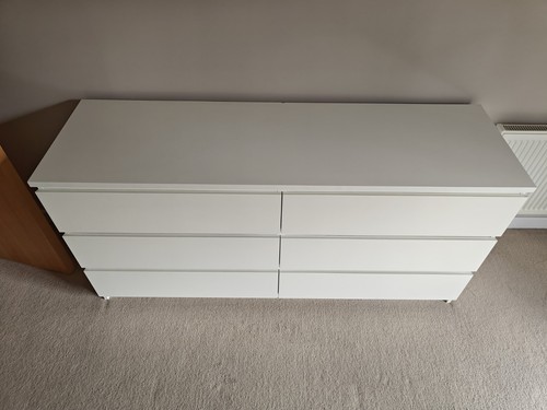 Chest drawers white - chest,