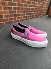 VANS Slip Ons, Pink Ladies Size 3.5 Uk. Amazing Condition. Worn Once