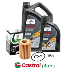 FOR HONDA CR-V 2.2 I-CTDI MK3 DIESEL CASTROL OIL FILTER CHANGE SERVICE KIT & 6L
