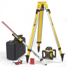 Stabila LAR160-L-Set Self Levelling Rotary Laser Level, Tripod, Receiver & Staff
