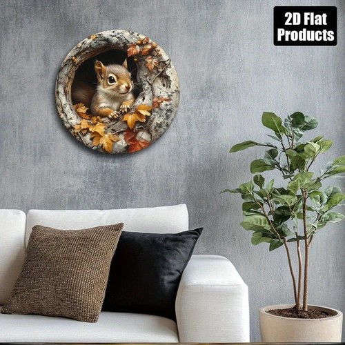 Squirrel garden plaque - squirrel,