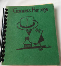 Vtg 1971 Spiral CookBook Gourmet's Heritage St Joseph Church DeWitt IA Recipes