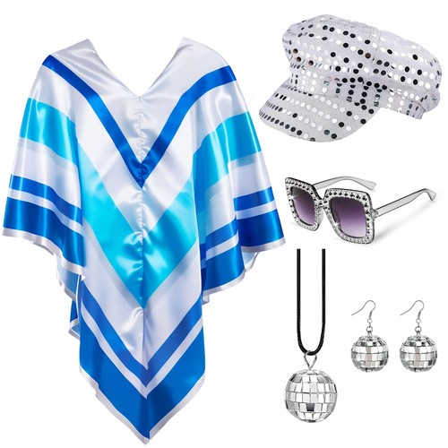 Pcs 70s fancy dress set - fancy,
