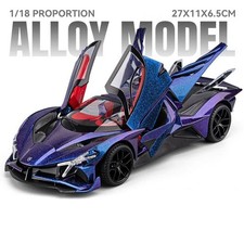 1:18 Apollo EVO Model Car with Light and Sound Features (Midnight Purple)