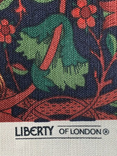 VINTAGE WILLIAM MORRIS LODDEN LIBERTY OF LONDON UPHOLSTERY FABRIC 30M AVAILABLE