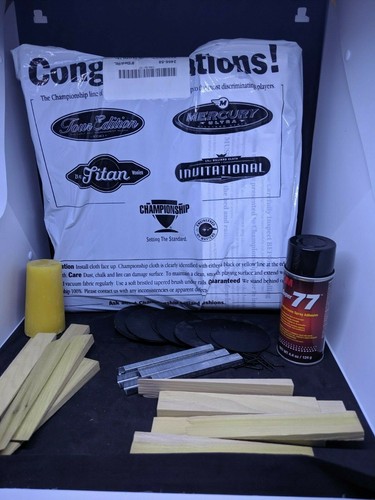 Pool table assembly re - table,