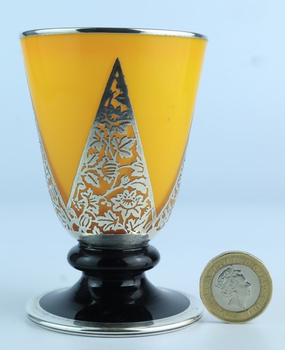 Rockwell art deco silver