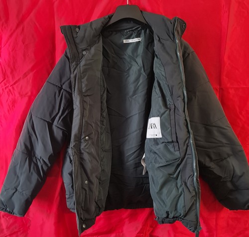 Mens green zara winter - mens, puffer