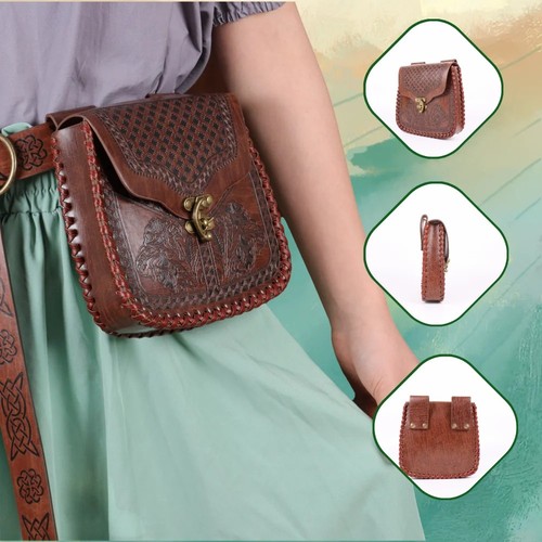 Medieval viking waist bag - viking,