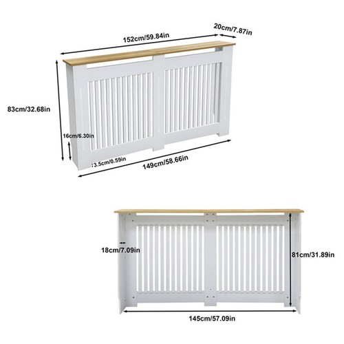 Radiator cover heater - cover,