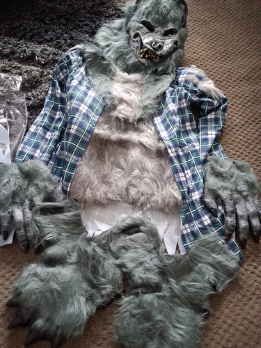 Halloween werewolf fancy - werewolf, dress