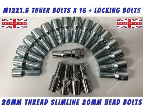 Tuner wheel bolts locks fits - tuner,