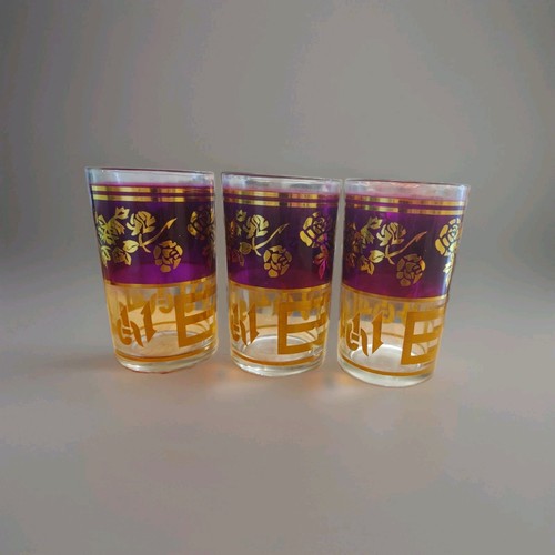 Vintage moroccan tea glasses - 3,