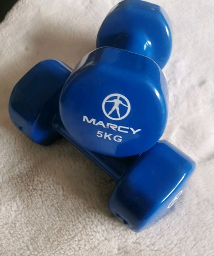 Marcy 5kg neoprene hex - x2,