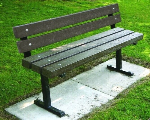 Garden seat recycled - seat, plastic