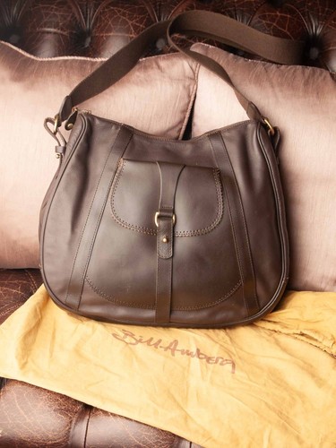 Bill amberg leather handbag - leather,