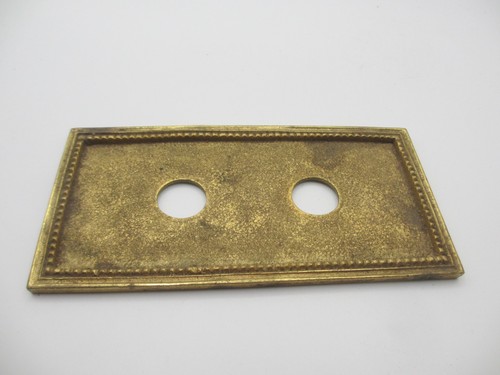 Vintage brass light switch - vintage,