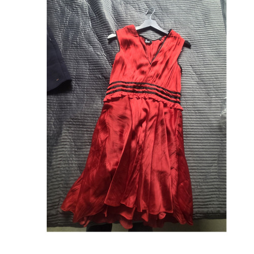 The kooples red silk - red, satin