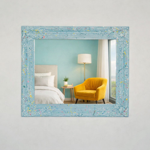 French style mirror with - french,