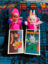 Vintage Matchbox Baby Beanies