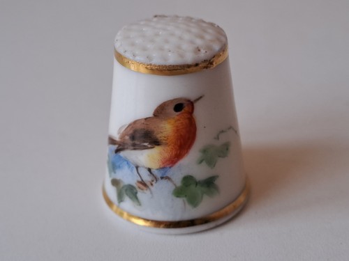 Antique royal worcester bird - worcester,
