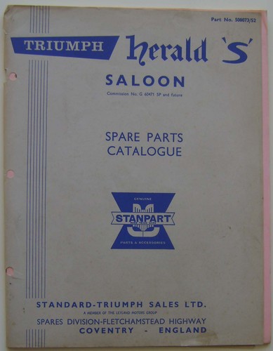 Original triumph herald - original,