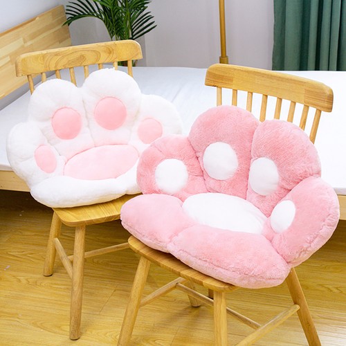 Cute cat paw shaped cushion - paw,